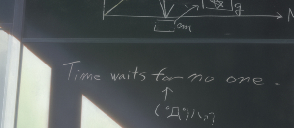 Das Mädchen, das durch die Zeit sprang?>